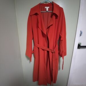 Red Trench Coat